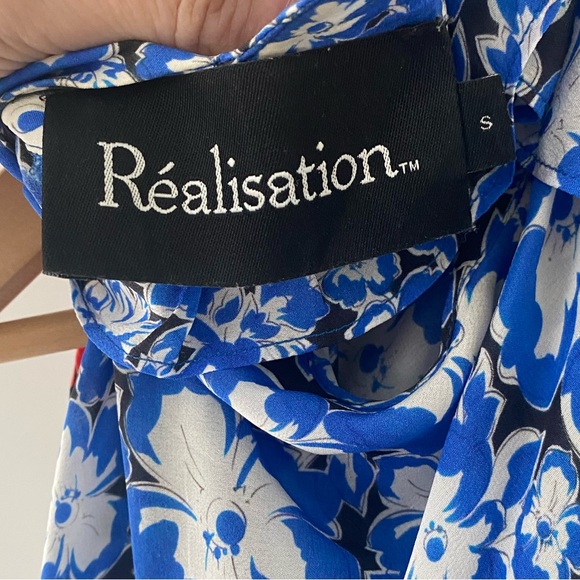 Realisation Par Blue Ruffled Maxi Sundress - Picture 5 of 6